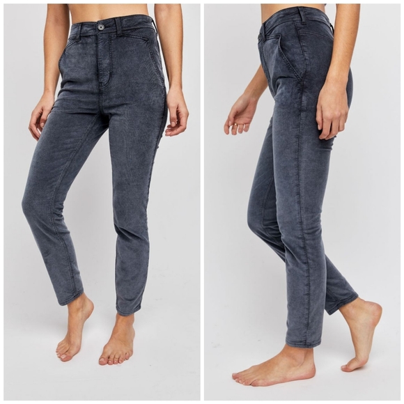 Free People Fine Line Straight Cropped Jean - Picture 8 of 10